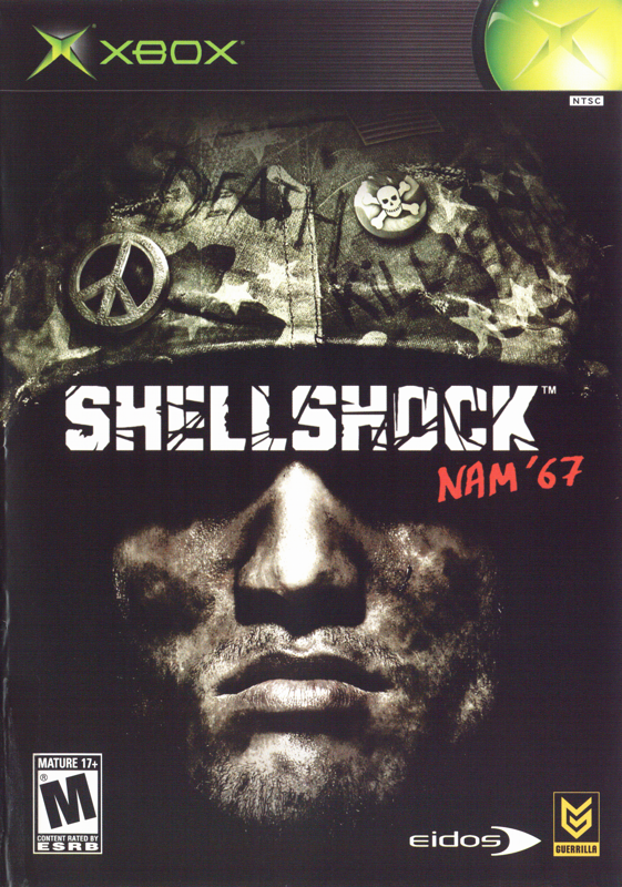 Shellshock: Nam '67 box art for Xbox